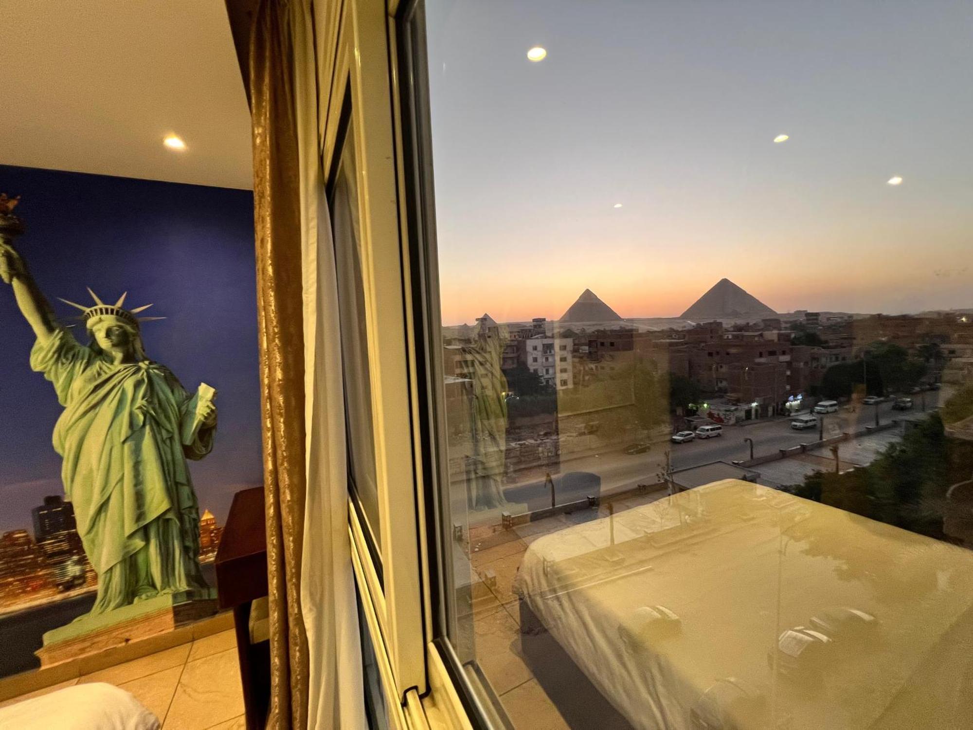 King Khafren View Inn Kafret el-Gabal Buitenkant foto