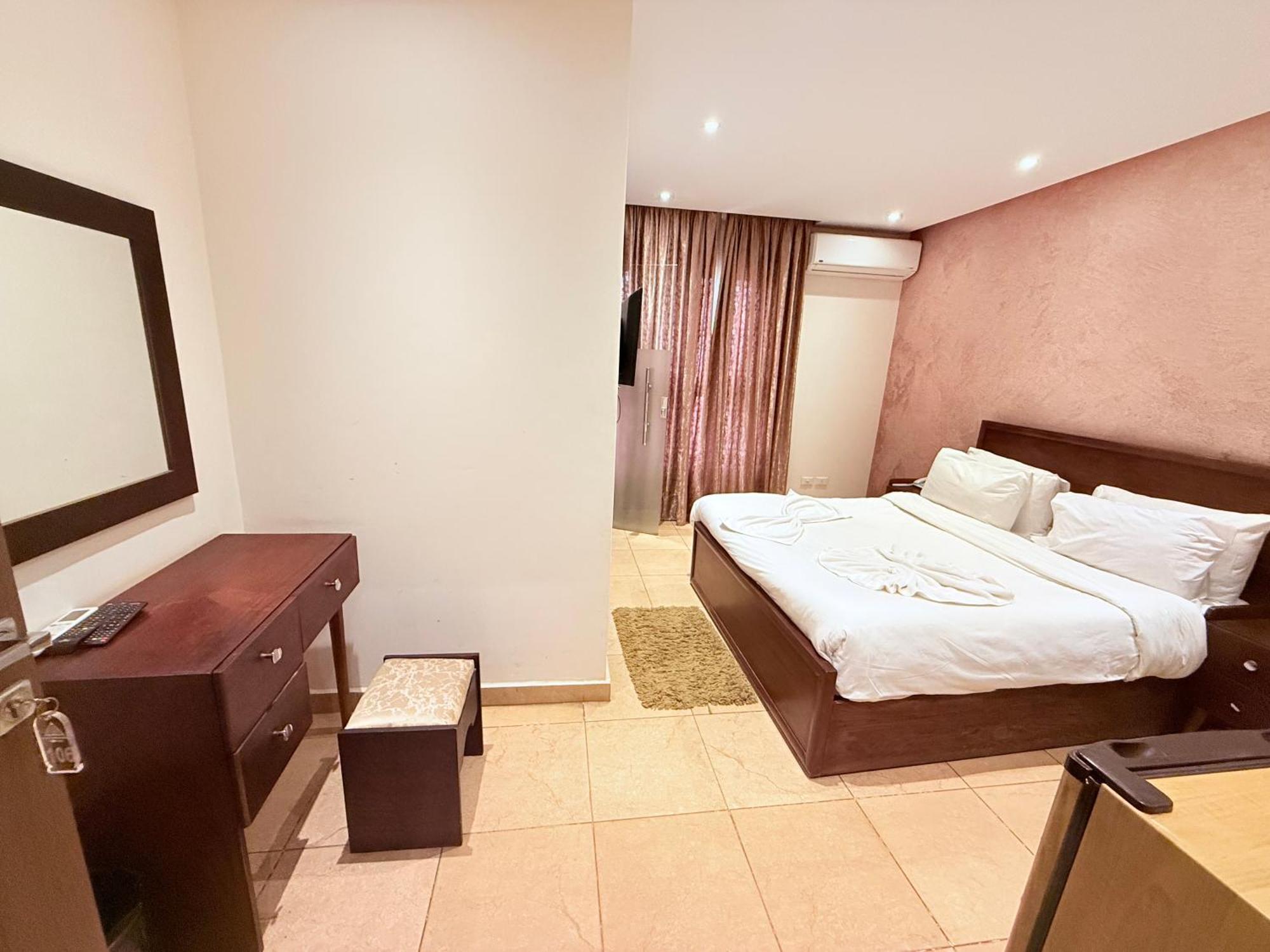 King Khafren View Inn Kafret el-Gabal Buitenkant foto